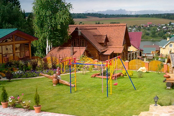 детская площадка на даче